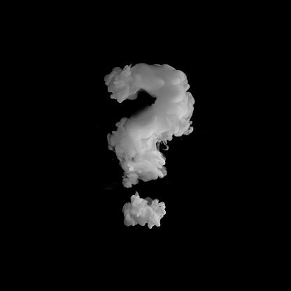 question mark and motorcycle